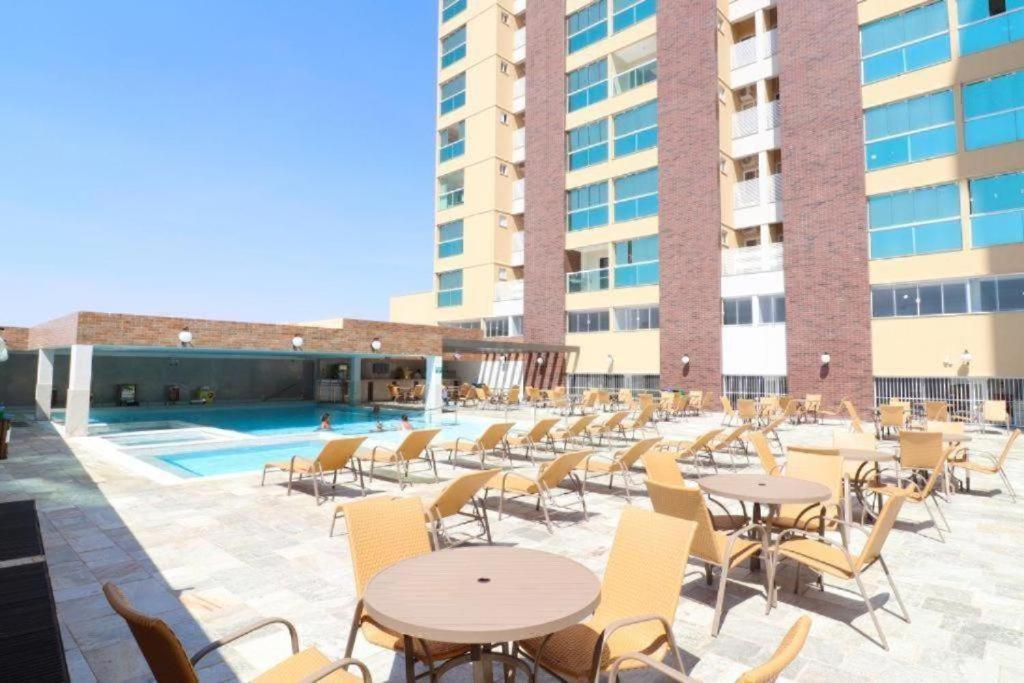 Piazza Diroma Acqua Aparthotel Caldas Novas Buitenkant foto