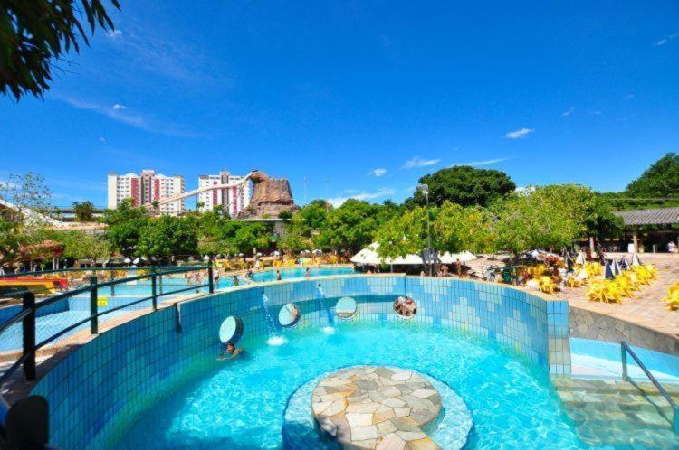 Piazza Diroma Acqua Aparthotel Caldas Novas Buitenkant foto