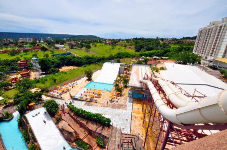 Piazza Diroma Acqua Aparthotel Caldas Novas Buitenkant foto